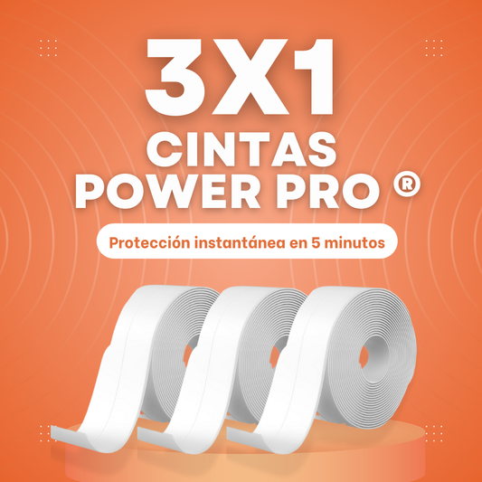 3x1 Cinta Selladora Power Pro ® - Anti humedad